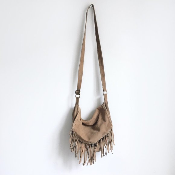 Steve Madden Handbags - Steve Madden suede fringe boho bag
